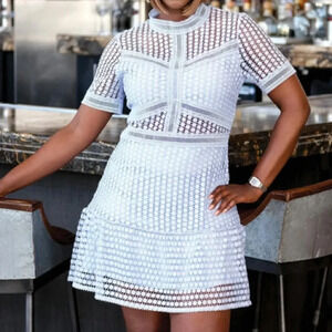 Allison New York Lace A-line dress